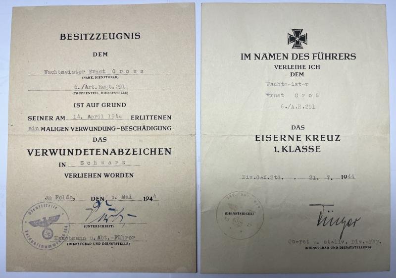 Citation grouping - WH (Heer) - 291.Inf.Div. - Gross — image 4