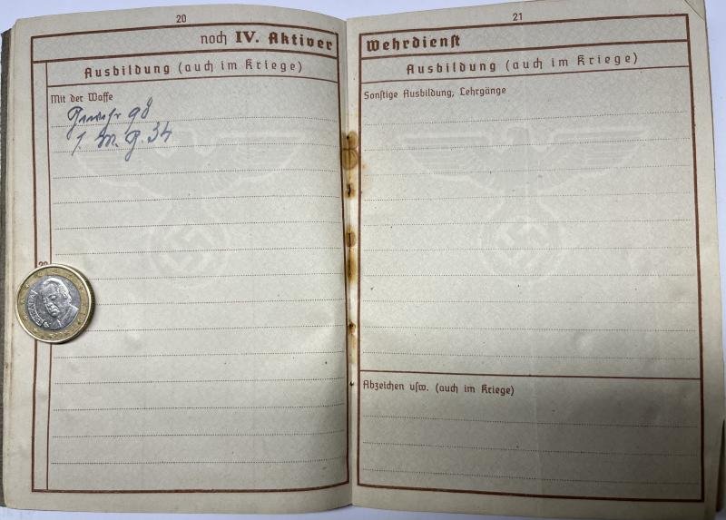 Wehrpass - WH (Heer) - 294 inf.Div.(mot) - Vogl — image 6