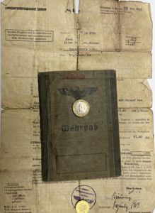 Wehrpass - WH (Heer) - 294 inf.Div.(mot) - Vogl