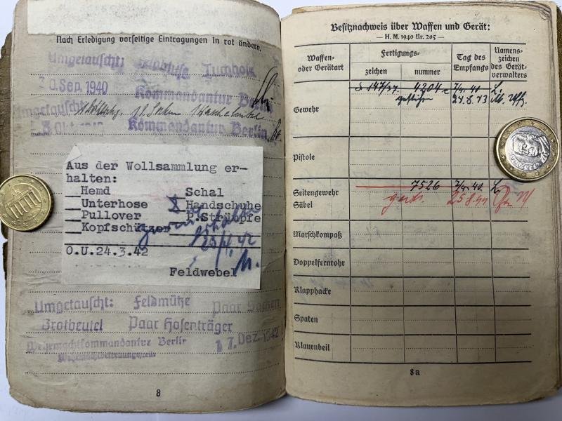 Soldbuch WH (Heer) - 221.Inf.Div./454.Sich.Div. - Lasch — image 5