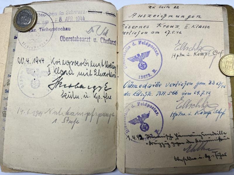 Soldbuch WH (Heer) - 221.Inf.Div./454.Sich.Div. - Lasch — image 9