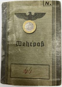 Wehrpass - 'Algemeine-SS' - Nahr