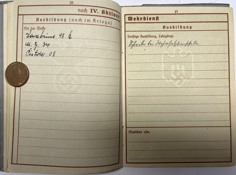 Wehrpass - WH (Heer) - 206.Inf.Div. - Nagel — image 5