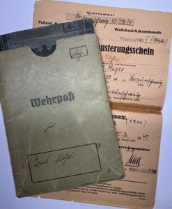 Wehrpass - WH (Heer) - 216.Inf.Div. - Meyer