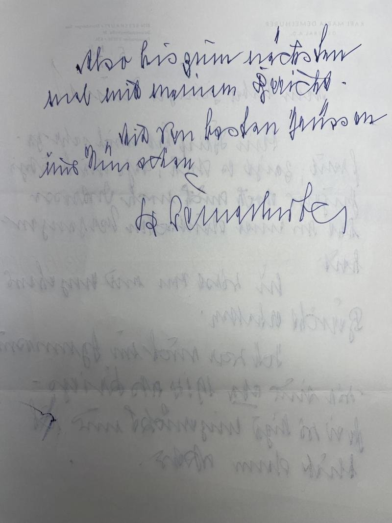 Letters - Demelhuber - 1974 — image 3