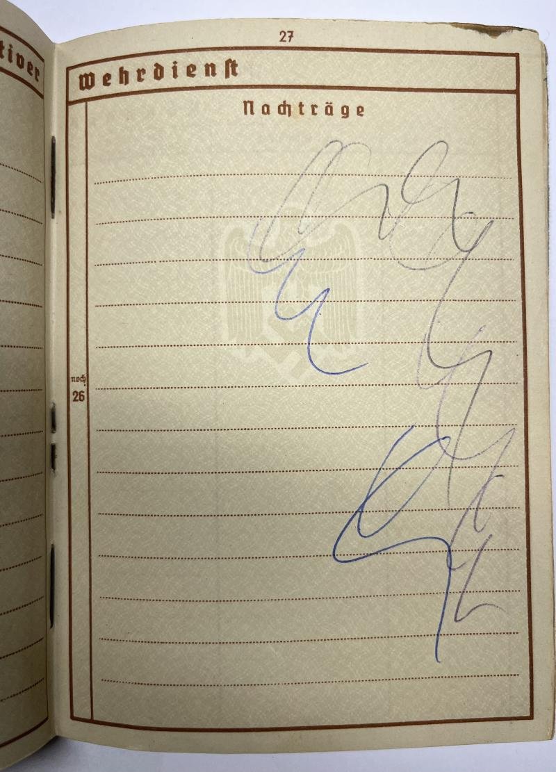 Wehrpass - WH (Heer) - 6.Inf.Div. - Sloma — image 8