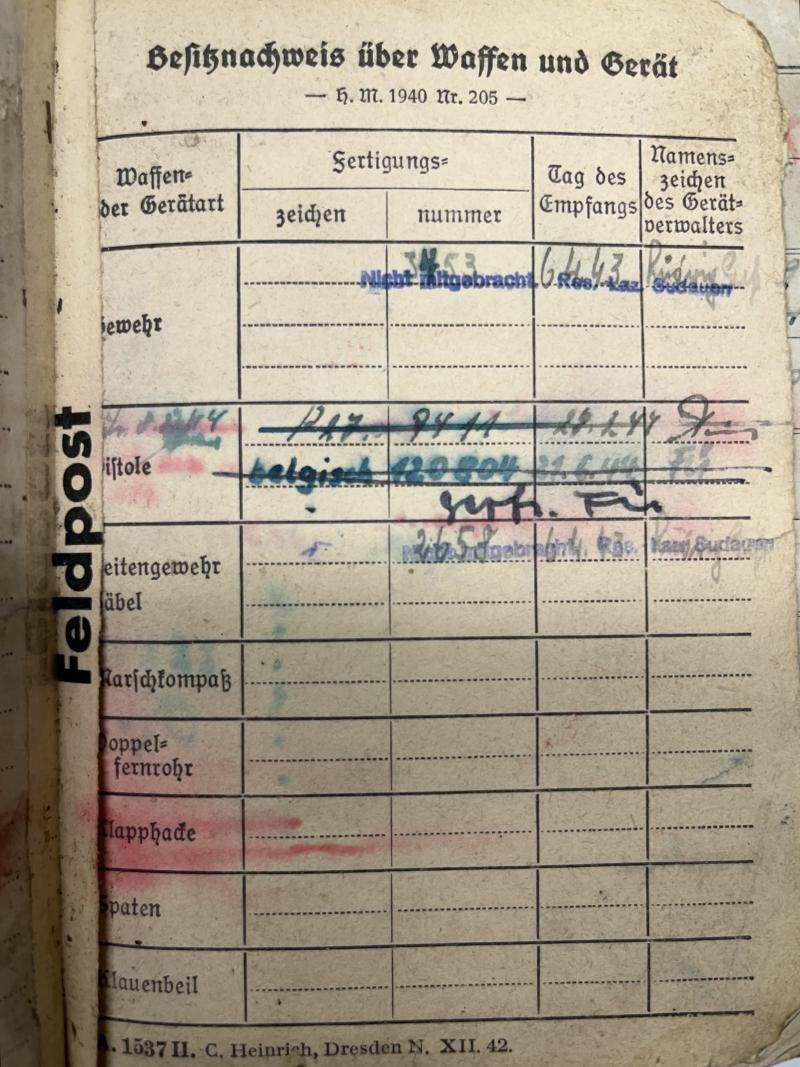 Soldbuch / citation /photos - WH (Heer) - Stug.Brig.600 / Stug.Brig.210 - Barthel — image 8