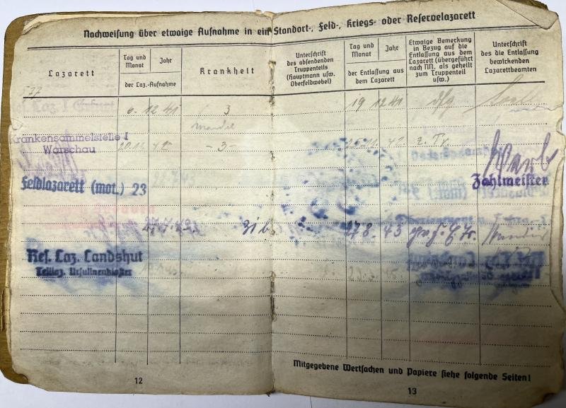 Soldbuch / citation /photos - WH (Heer) - Stug.Brig.600 / Stug.Brig.210 - Barthel — image 9