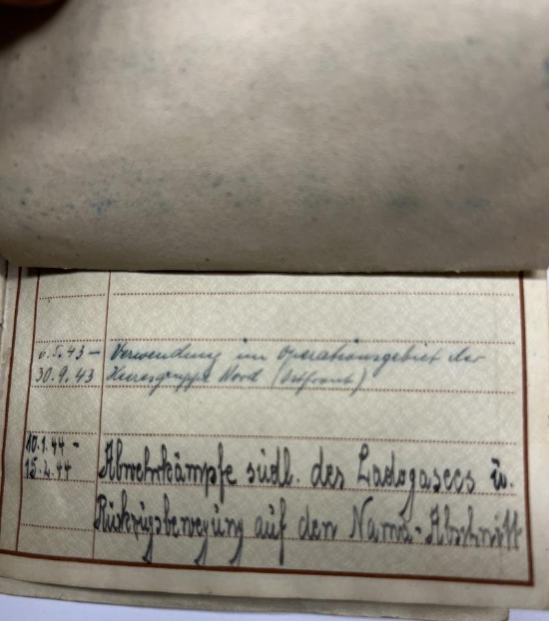 Wehrpass - WH (Heer) - Africa/ 9.Inf.Div. - Hopf — image 10