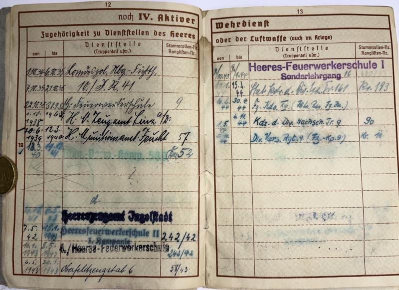 Wehrpass - WH (Heer) - Africa/ 9.Inf.Div. - Hopf — image 4