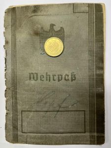 Wehrpass - WH (Heer) - Africa/ 9.Inf.Div. - Hopf