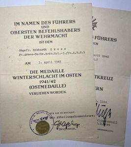 Citation set - WH (Heer) - 5.Pz.Armee'Panzergruppe West' - Gross