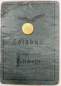 Soldbuch - Luftwaffe - 21.Fschj.Div. - Pollik