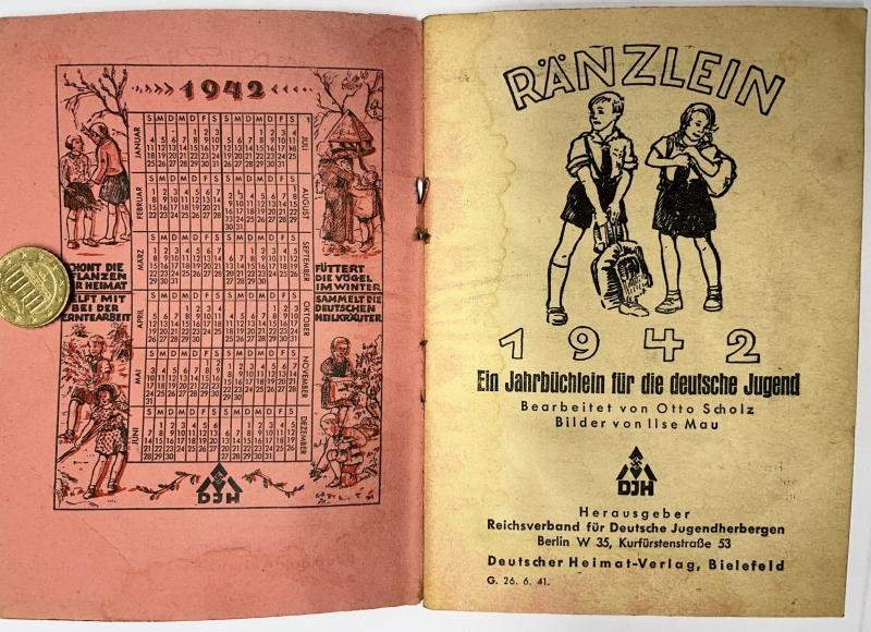 'Ränzlein' (ein Jahrbüchlein für due Deutsche Jugend) - 1942 — image 3