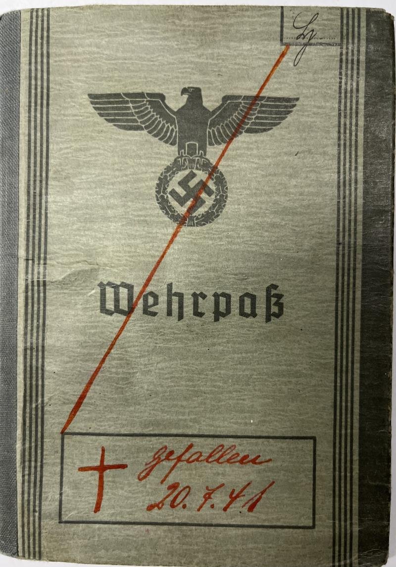 Wehrpass / photos - WH (Heer) - Stug.Abt.203 - Hälm — image 2