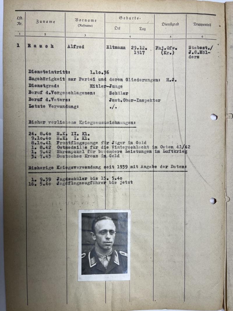 Proposal for KC -'Jagdgeschwader 51 / Mölders' - Rauch — image 2