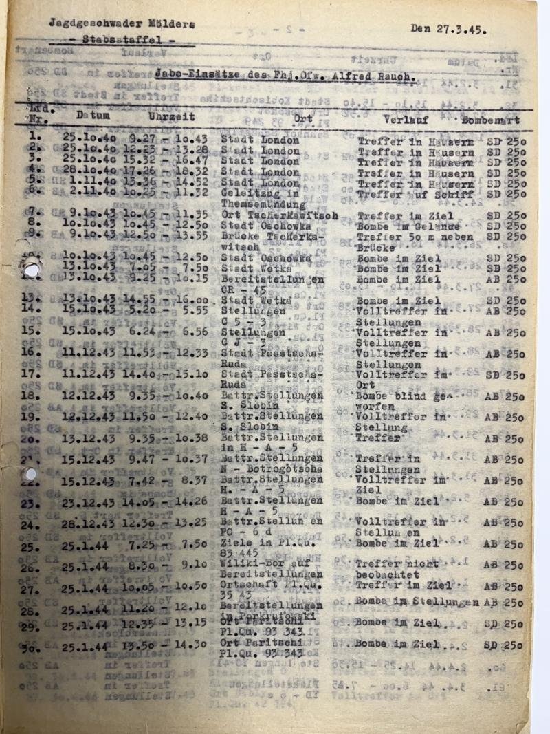 Proposal for KC -'Jagdgeschwader 51 / Mölders' - Rauch — image 7