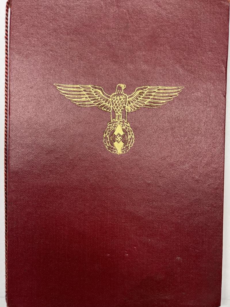 'HJ' - 'Sportfest' citation - 1940 - Heller — image 2