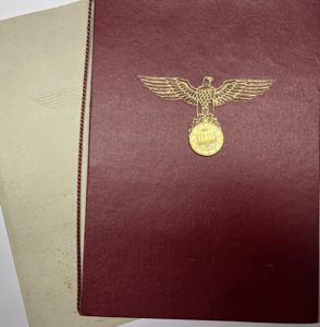 'HJ' - 'Sportfest' citation - 1940 - Heller