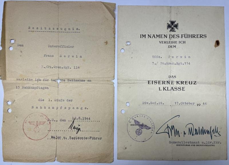 Citation grouping - WH (Heer) - 6.Pz..Div. - Serwin — image 3