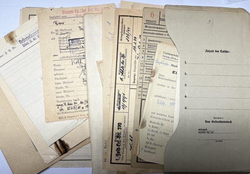 Soldbuch/Wehrstammbuch/Gesundheitsbuch - WH (Heer) - 100.Jäger Div./370.Inf.Div. - Kohl — image 9