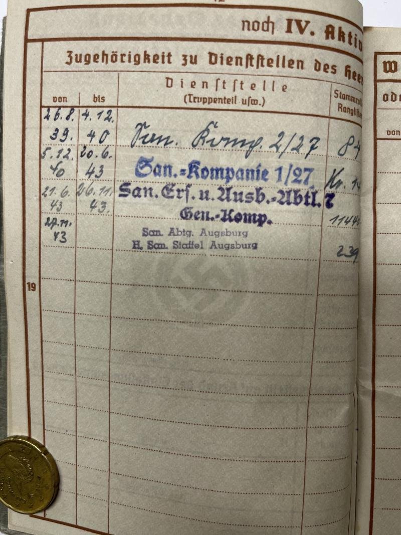 Wehrpass - WH (Heer) - 17.Pz.Div. - Scheurich — image 4