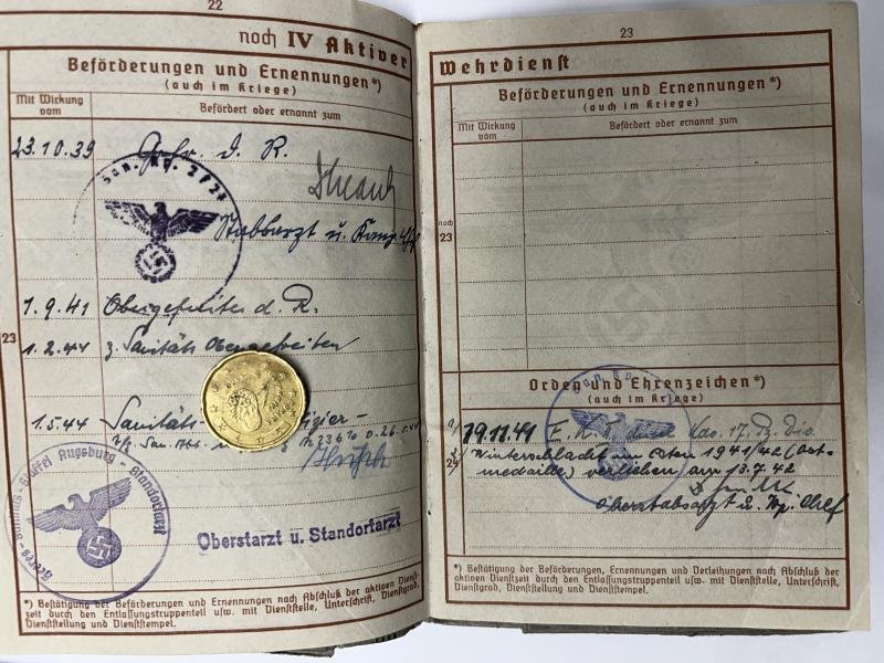 Wehrpass - WH (Heer) - 17.Pz.Div. - Scheurich — image 6