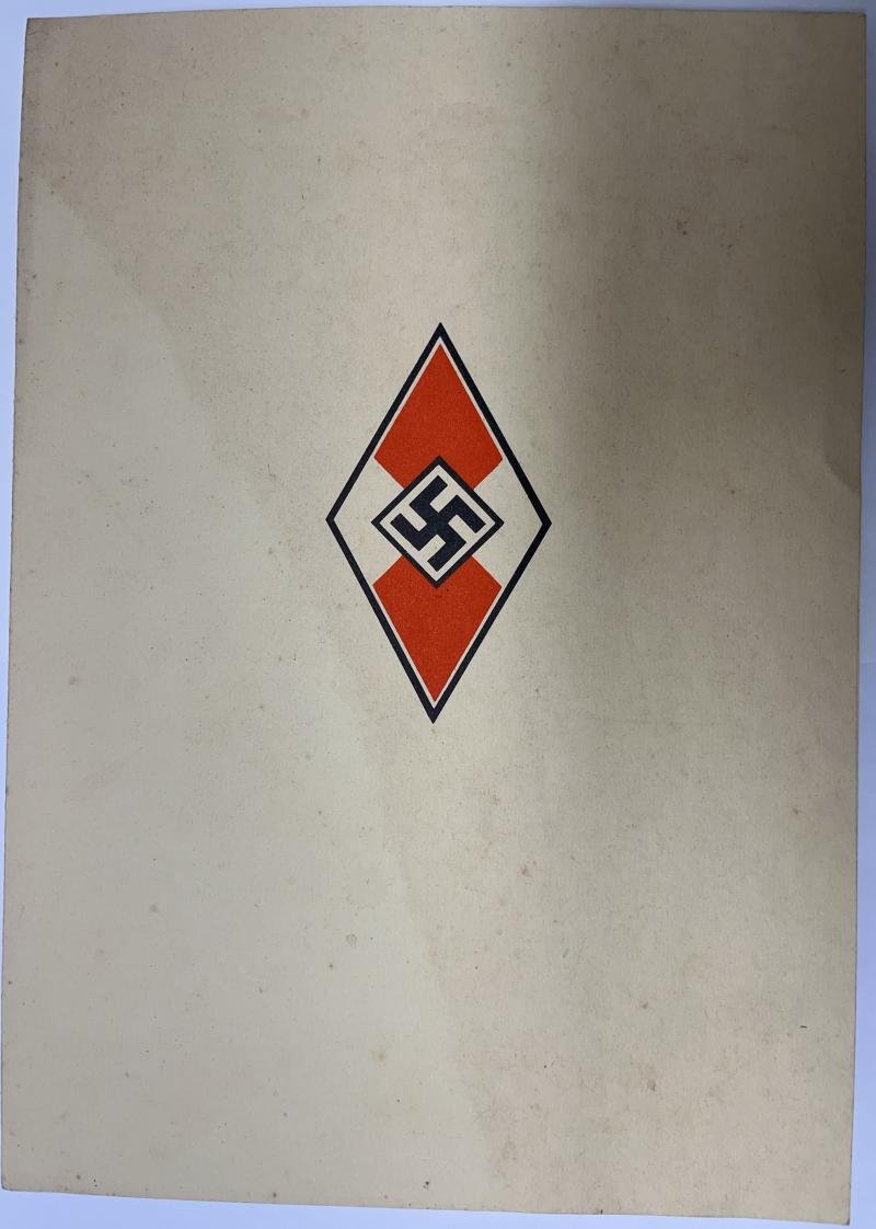 'Hitler-Jugend' - A.H. - citation - 1939 — image 2