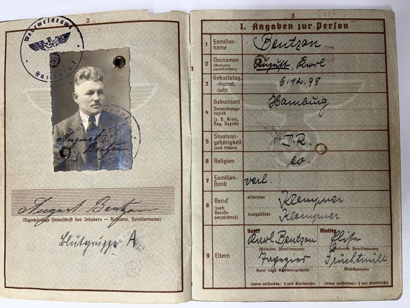 Wehrpass/citation - WH (Heer) - Bau-Batl.255 - Bau-Batl.255 — image 5