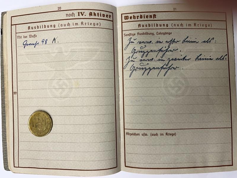 Wehrpass/citation - WH (Heer) - Bau-Batl.255 - Bau-Batl.255 — image 7