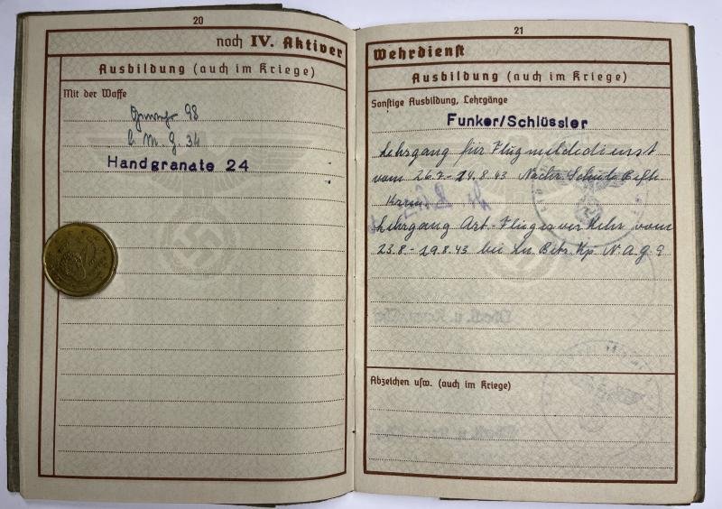 HY I.D,s/Wehrpass - Funk Komp.F (mot) (verst.) 674 - Kötter — image 6