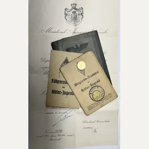 HY I.D,s/Wehrpass - Funk Komp.F (mot) (verst.) 674 - Kötter