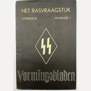 'Het rasvraagstuk' - 'Vormingsbladen' - Nachenius