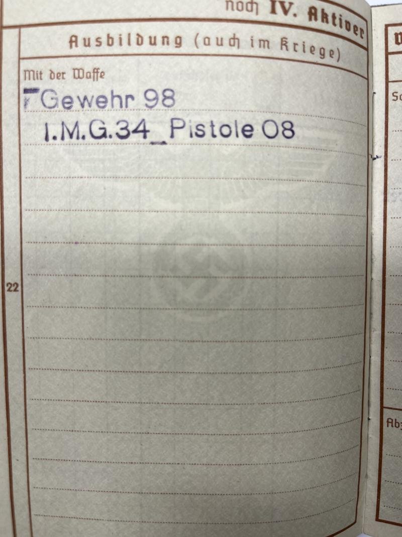 Wehrpass - WH (Heer) - 29.Inf.Div.- Dehnhardt — image 7