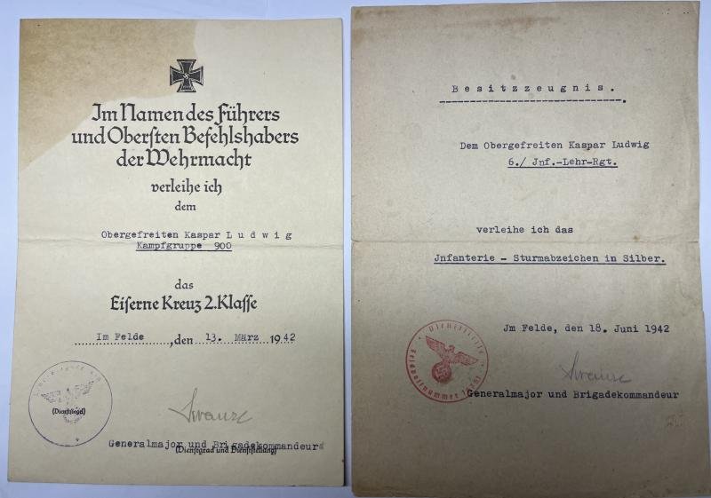 Citation grouping - WH (Heer) - Lehr Brigade 900 - Ludwig — image 3