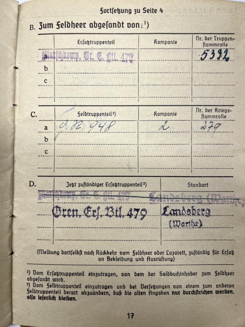 Soldbuch/citations - WH (Heer) - 359.Inf.Div. - Krebsr — image 9