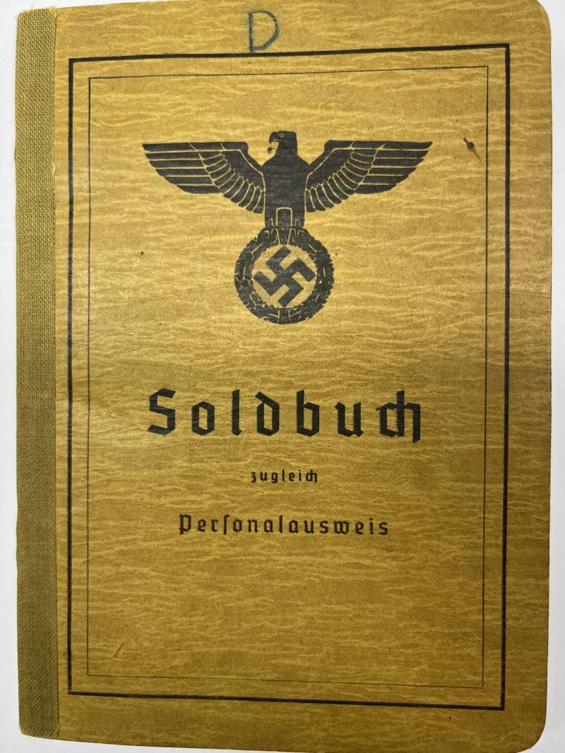 Soldbuch - WH (Heer) - 462.Inf.Div./462.V.G.D. - Metz - Deck — image 9