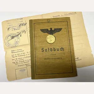 Soldbuch - WH (Heer) - 462.Inf.Div./462.V.G.D. - Metz - Deck