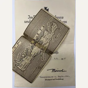 Citation - Luftwaffe - Sturm Rgt. - Crete - Suschke