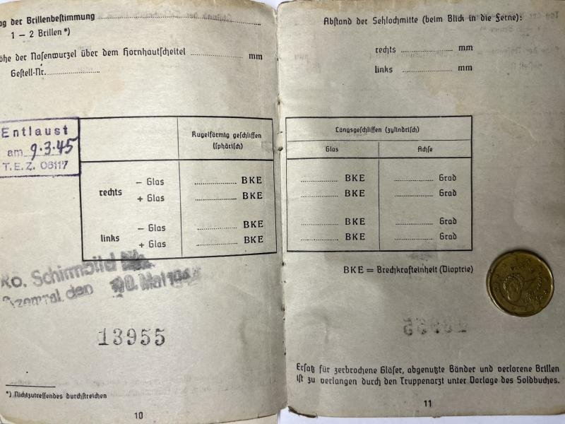 Soldbuch/RC I.D. - WH (Heer) - 34.Inf.Div. - Pfaffmann — image 7