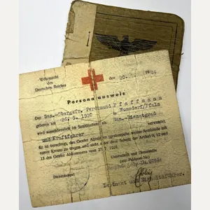 Soldbuch/RC I.D. - WH (Heer) - 34.Inf.Div. - Pfaffmann