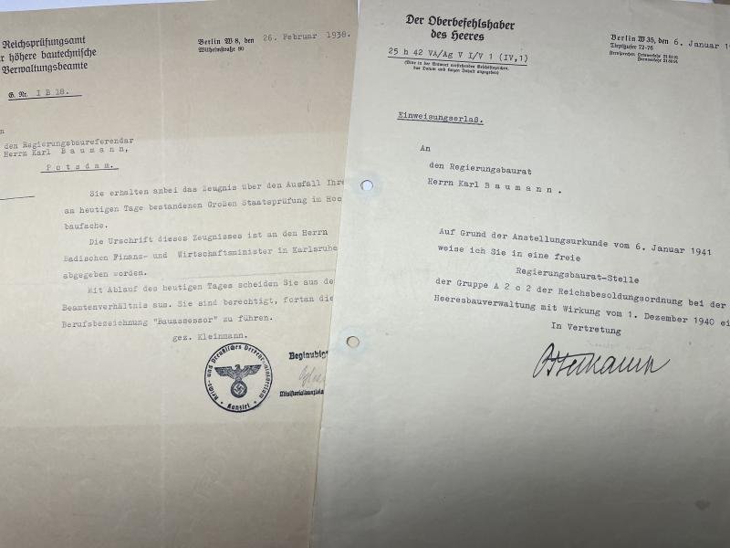 Citation grouping - WH (Heer) - Heeresverwaltung Norwegen - Baumann — image 10