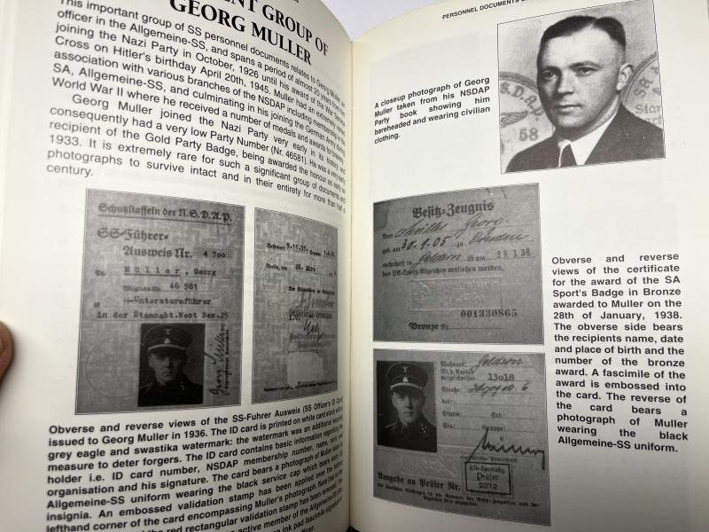 'Personnel documents of the SS'- Barger/Bowman - 28/500 — image 9