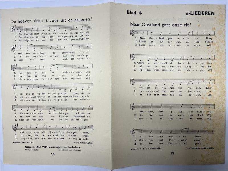 'SS-Liederen' (Dutch SS songs) — image 2