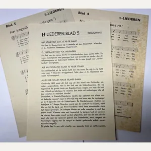 'SS-Liederen' (Dutch SS songs)