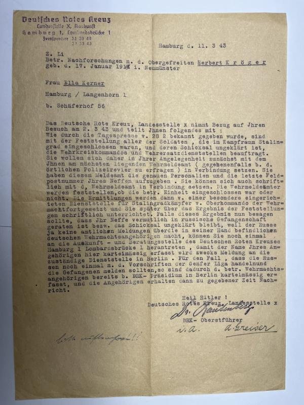 Citation grouping - WH (Heer) - 14.Pz.Div. - Stalingrad - Kröger — image 6