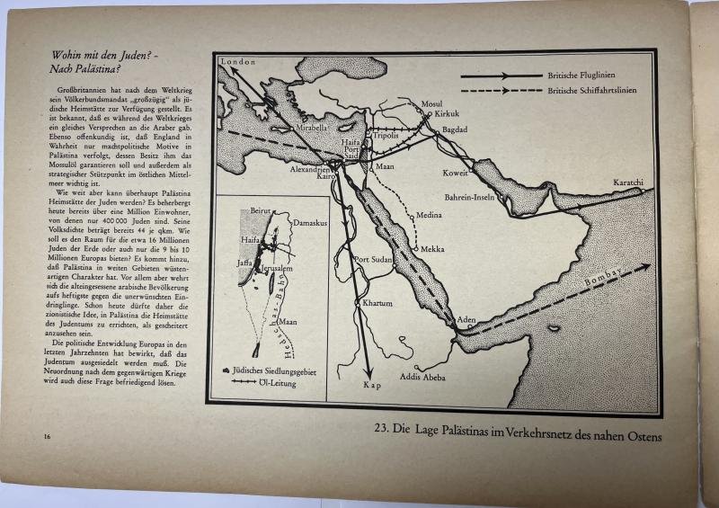 'Geopolitik im Kartenbild' - 'Die Juden' - 1942 — image 4