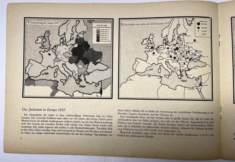 'Geopolitik im Kartenbild' - 'Die Juden' - 1942 — image 6
