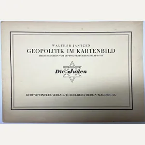 'Geopolitik im Kartenbild' - 'Die Juden' - 1942