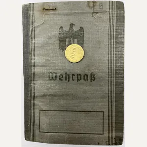 Wehrpass - WH (Heer) - Pz.Jäg.Ers.Abt.5 /23.Pz.Div. - Hutschalik